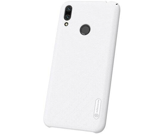 Купить Чехол-накладка Nillkin Super Frosted Shield Case Huawei Y7 Prime 2019 White, фото , изображение 3, характеристики, отзывы