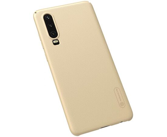 Придбати Чехол-накладка Nillkin Super Frosted Shield Case Huawei P30 Gold, image , зображення 3, характеристики, відгуки