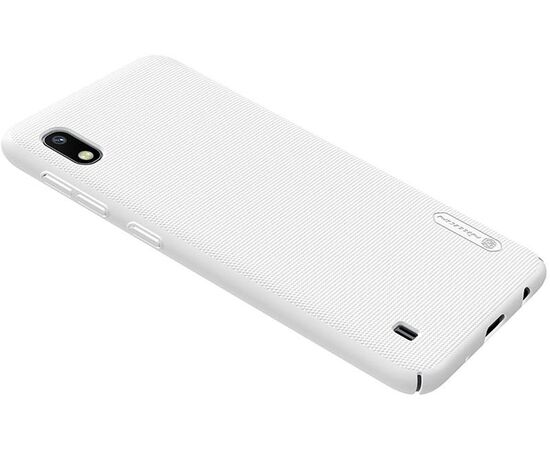 Придбати Чехол-накладка Nillkin Super Frosted Shield Case Samsung A10 White, image , зображення 3, характеристики, відгуки