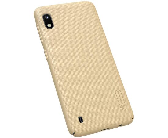 Придбати Чехол-накладка Nillkin Super Frosted Shield Case Samsung A10 Gold, image , зображення 3, характеристики, відгуки