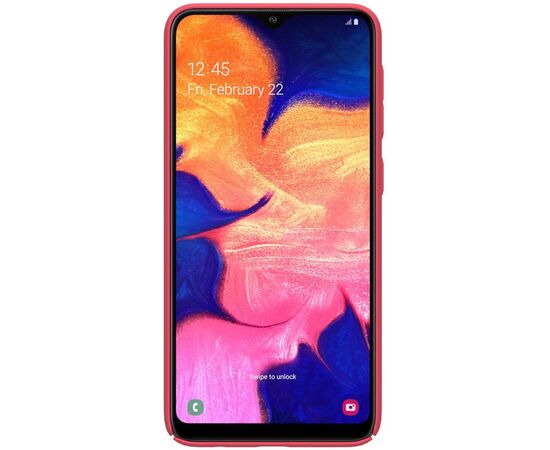 Придбати Чехол-накладка Nillkin Super Frosted Shield Case Samsung A10 Red, image , зображення 2, характеристики, відгуки