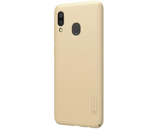 Придбати Чехол-накладка Nillkin Super Frosted Shield Case Samsung A30 Gold, image , зображення 3, характеристики, відгуки