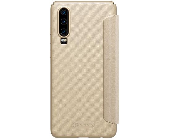 Придбати Чехол-книжка Nillkin Sparkle Leather Case Huawei P30 Gold, image , зображення 2, характеристики, відгуки