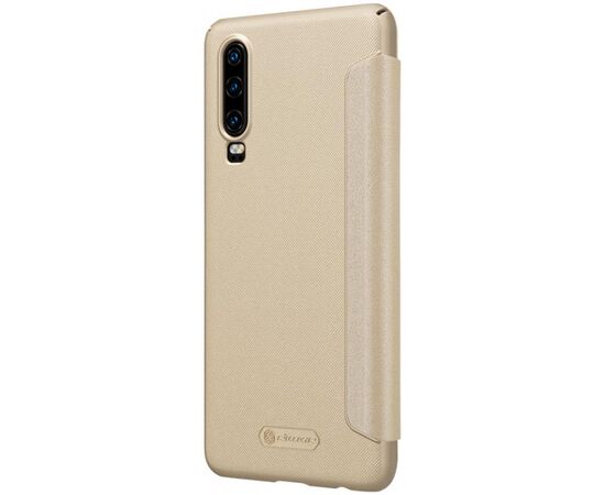 Придбати Чехол-книжка Nillkin Sparkle Leather Case Huawei P30 Gold, image , зображення 3, характеристики, відгуки