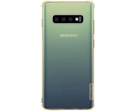 Придбати Чехол-накладка Nillkin TPU Nature case Samsung Galaxy S10+ G975 Brown, image , характеристики, відгуки