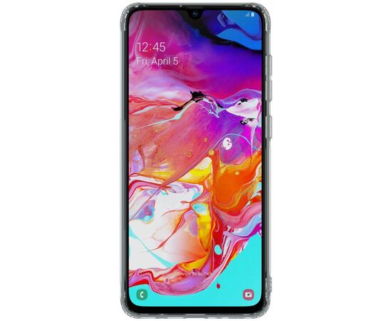 Придбати Чехол-накладка Nillkin TPU Nature case Samsung Galaxy A70 Grey, image , зображення 2, характеристики, відгуки