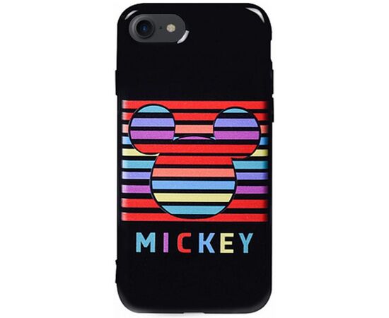 Придбати Чехол-накладка TOTO Pure TPU 2mm Print Case Apple iPhone 7/8/SE 2020 #49 Mickey Black, image , характеристики, відгуки