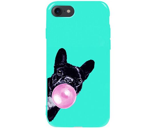 Придбати Чехол-накладка TOTO Pure TPU 2mm Print Case Apple iPhone 7/8/SE 2020 #75 Bubbledog Mint, image , характеристики, відгуки