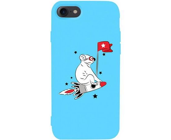 Придбати Чехол-накладка TOTO Matt TPU 2mm Print Case Apple iPhone 7/8/SE 2020 #46 Koala Sky Blue, image , характеристики, відгуки