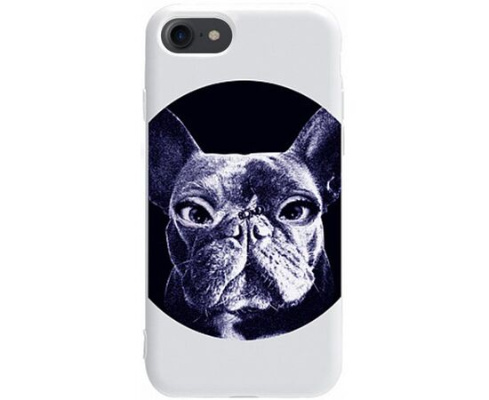 Придбати Чехол-накладка TOTO Pure TPU 2mm Print Case Apple iPhone 7/8/SE 2020 #74 Dogbz White, image , характеристики, відгуки