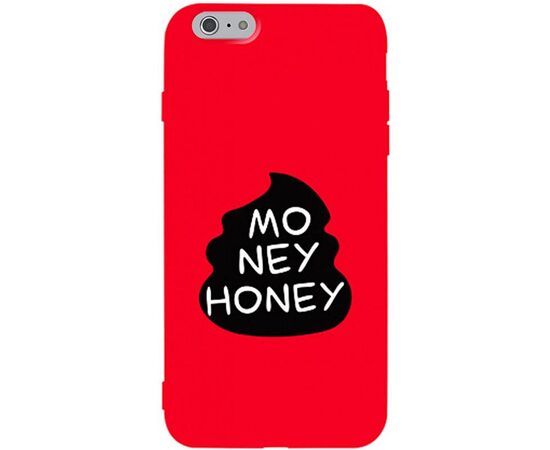 Придбати Чехол-накладка TOTO Matt TPU 2mm Print Case Apple iPhone 6/6s #43 Moneyhoney Red, image , характеристики, відгуки