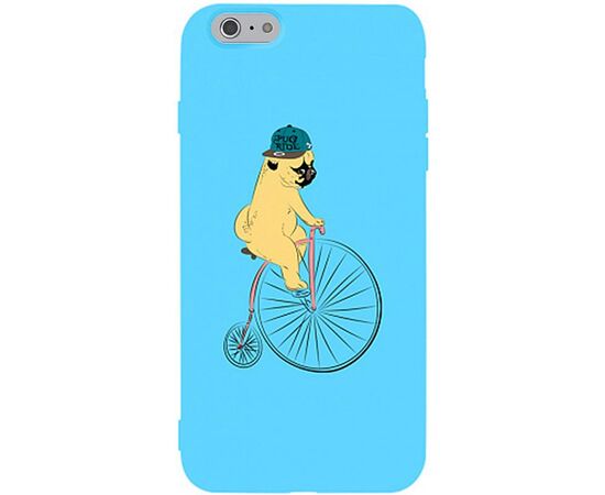 Придбати Чехол-накладка TOTO Matt TPU 2mm Print Case Apple iPhone 6/6s #10 Dog Ride Sky Blue, image , характеристики, відгуки