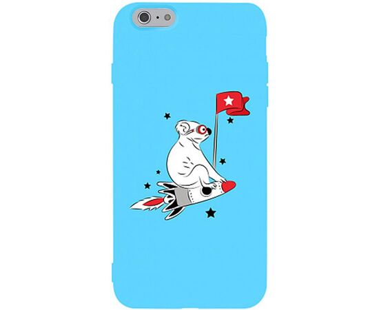 Придбати Чехол-накладка TOTO Matt TPU 2mm Print Case Apple iPhone 6/6s #46 Koala Sky Blue, image , характеристики, відгуки