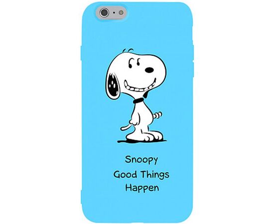 Придбати Чехол-накладка TOTO Matt TPU 2mm Print Case Apple iPhone 6/6s #64 Snoopy Sky Blue, image , характеристики, відгуки