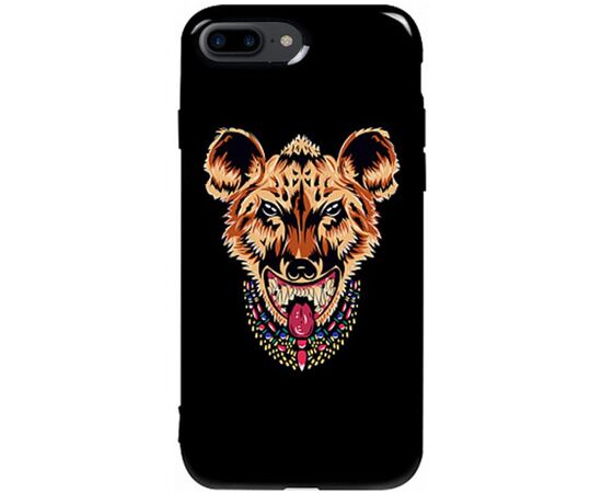 Придбати Чехол-накладка TOTO Pure TPU 2mm Print Case Apple iPhone 7 Plus/8 Plus #26 Hyena Black, image , характеристики, відгуки