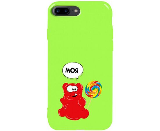 Придбати Чехол-накладка TOTO Pure TPU 2mm Print Case Apple iPhone 7 Plus/8 Plus #14 Valera Candy Green, image , характеристики, відгуки