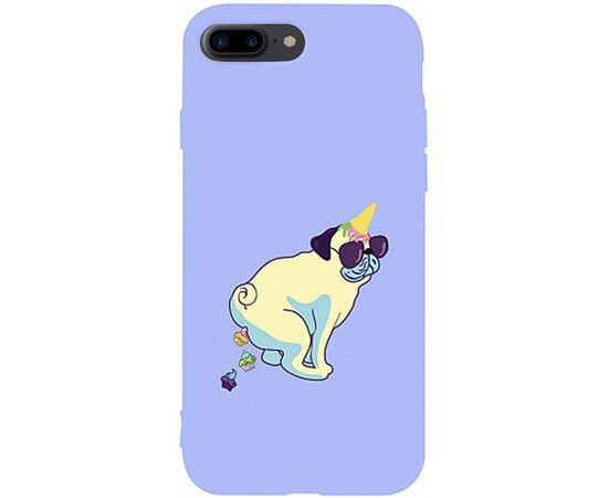 Придбати Чехол-накладка TOTO Matt TPU 2mm Print Case Apple iPhone 7 Plus/8 Plus #77 Kakedog Light Purple, image , характеристики, відгуки