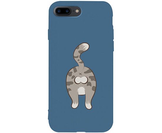 Придбати Чехол-накладка TOTO Matt TPU 2mm Print Case Apple iPhone 7 Plus/8 Plus #62 Catzad Navy Blue, image , характеристики, відгуки