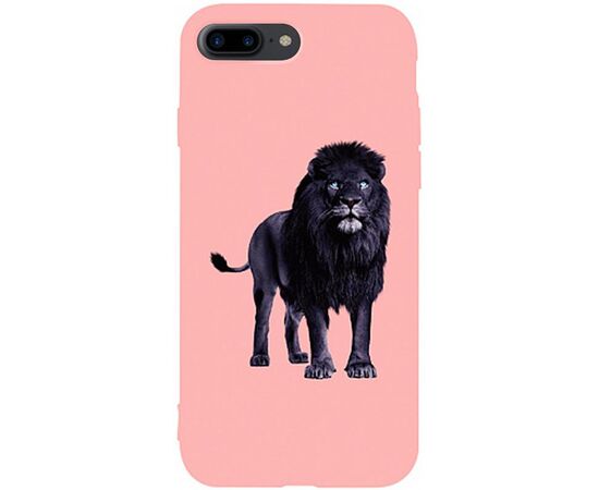 Придбати Чехол-накладка TOTO Matt TPU 2mm Print Case Apple iPhone 7 Plus/8 Plus #36 Blacklion Pink, image , характеристики, відгуки