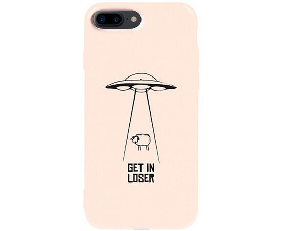 Придбати Чехол-накладка TOTO Pure TPU 2mm Print Case Apple iPhone 7 Plus/8 Plus #70 Get Loser Sand pink, image , характеристики, відгуки