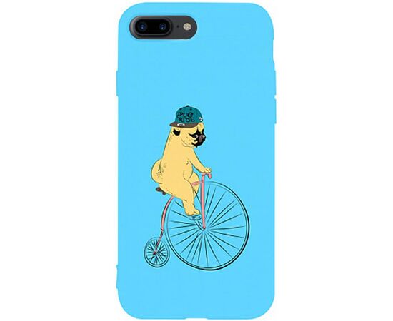 Придбати Чехол-накладка TOTO Matt TPU 2mm Print Case Apple iPhone 7 Plus/8 Plus #10 Dog Ride Sky Blue, image , характеристики, відгуки