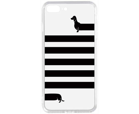 Придбати Чехол-накладка TOTO Acrylic+TPU Print Case Apple iPhone 7 Plus/8 Plus #25 Taksa Transparent, image , характеристики, відгуки