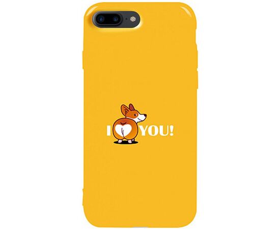 Придбати Чехол-накладка TOTO Pure TPU 2mm Print Case Apple iPhone 7 Plus/8 Plus #68 Korgias Yellow, image , характеристики, відгуки