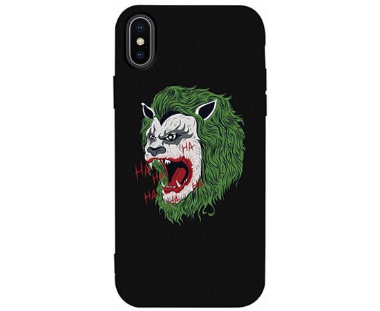 Придбати Чехол-накладка TOTO Matt TPU 2mm Print Case Apple iPhone X/XS #12 Green Lion Black, image , характеристики, відгуки