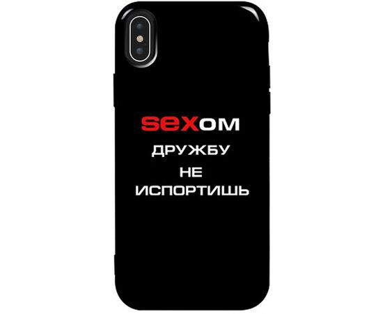 Придбати Чехол-накладка TOTO Pure TPU 2mm Print Case Apple iPhone X/XS #22 Sex Black, image , характеристики, відгуки