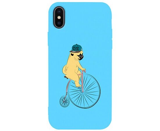 Придбати Чехол-накладка TOTO Matt TPU 2mm Print Case Apple iPhone X/XS #10 Dog Ride Sky Blue, image , характеристики, відгуки