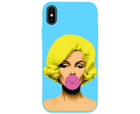 Придбати Чехол-накладка TOTO Matt TPU 2mm Print Case Apple iPhone X/XS #44 Monro Sky Blue, image , характеристики, відгуки