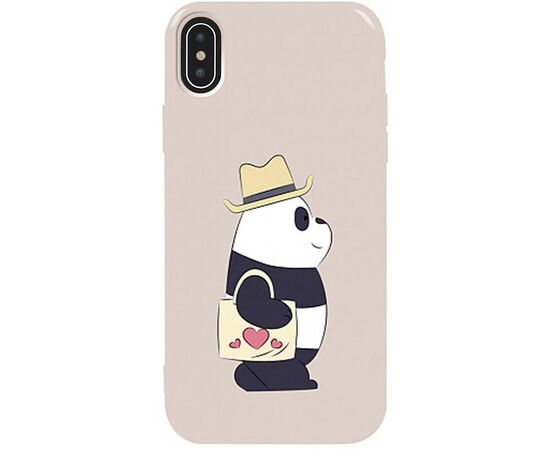 Придбати Чехол-накладка TOTO Pure TPU 2mm Print Case Apple iPhone X/XS #69 Pandabag Stone, image , характеристики, відгуки