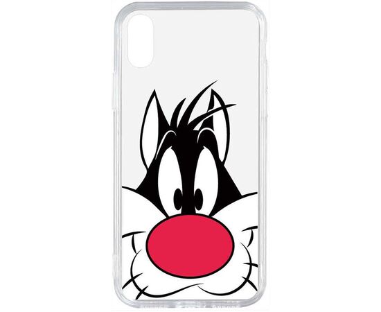 Придбати Чехол-накладка TOTO Acrylic+TPU Print Case Apple iPhone X/XS #11 Cat Nose Transparent, image , характеристики, відгуки