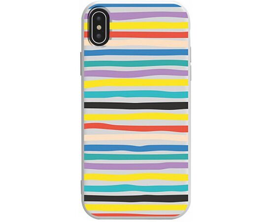 Придбати Чехол-накладка TOTO Pure TPU 2mm Print Case Apple iPhone X/XS #19 Stroke White, image , характеристики, відгуки