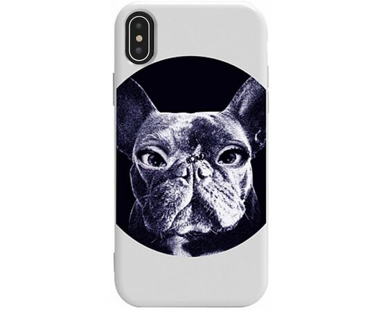 Купить Чехол-накладка TOTO Pure TPU 2mm Print Case Apple iPhone X/XS #74 Dogbz White, фото , характеристики, отзывы