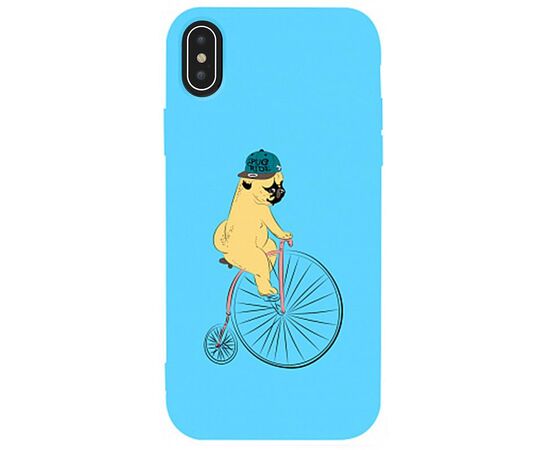 Придбати Чехол-накладка TOTO Matt TPU 2mm Print Case Apple iPhone XS Max #10 Dog Ride Sky Blue, image , характеристики, відгуки