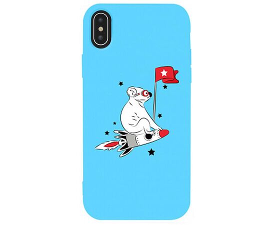 Придбати Чехол-накладка TOTO Matt TPU 2mm Print Case Apple iPhone XS Max #46 Koala Sky Blue, image , характеристики, відгуки