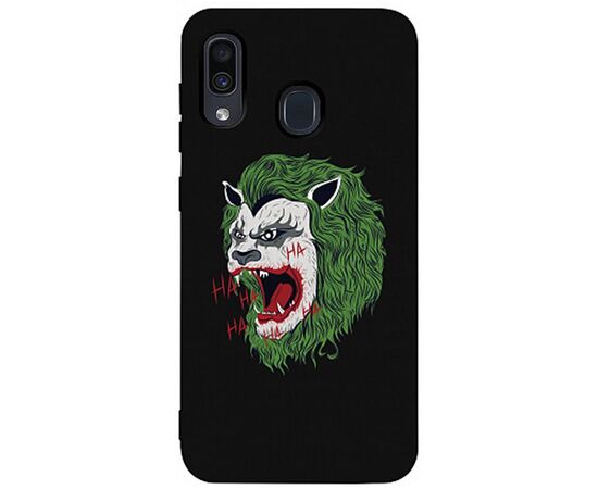 Придбати Чехол-накладка TOTO Matt TPU 2mm Print Case Samsung Galaxy A20/A30 #12 Green Lion Black, image , характеристики, відгуки