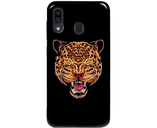 Придбати Чехол-накладка TOTO Pure TPU 2mm Print Case Samsung Galaxy A20/A30 #27 Leopard Black, image , характеристики, відгуки