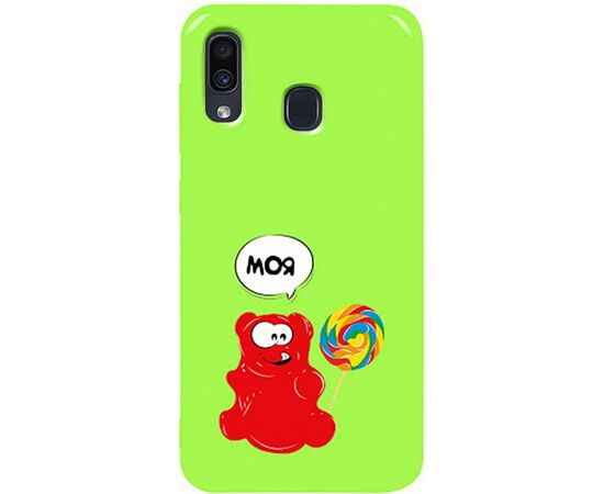 Купить Чехол-накладка TOTO Pure TPU 2mm Print Case Samsung Galaxy A20/A30 #14 Valera Candy Green, фото , характеристики, отзывы