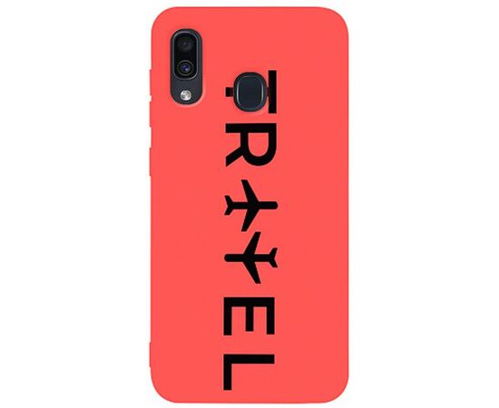 Придбати Чехол-накладка TOTO Matt TPU 2mm Print Case Samsung Galaxy A20/A30 #45 Travel Orange, image , характеристики, відгуки