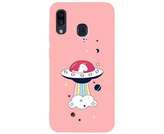 Придбати Чехол-накладка TOTO Matt TPU 2mm Print Case Samsung Galaxy A20/A30 #17 Ufo Pink, image , характеристики, відгуки