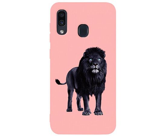 Придбати Чехол-накладка TOTO Matt TPU 2mm Print Case Samsung Galaxy A20/A30 #36 Blacklion Pink, image , характеристики, відгуки