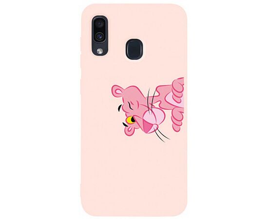 Придбати Чехол-накладка TOTO Matt TPU 2mm Print Case Samsung Galaxy A20/A30 #54 Pink Pantera Sand pink, image , характеристики, відгуки