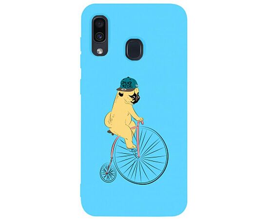 Придбати Чехол-накладка TOTO Matt TPU 2mm Print Case Samsung Galaxy A20/A30 #10 Dog Ride Sky Blue, image , характеристики, відгуки