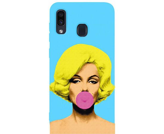 Придбати Чехол-накладка TOTO Matt TPU 2mm Print Case Samsung Galaxy A20/A30 #44 Monro Sky Blue, image , характеристики, відгуки