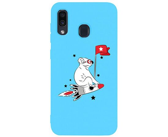 Купить Чехол-накладка TOTO Matt TPU 2mm Print Case Samsung Galaxy A20/A30 #46 Koala Sky Blue, фото , характеристики, отзывы