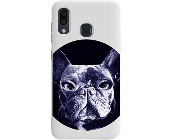 Придбати Чехол-накладка TOTO Pure TPU 2mm Print Case Samsung Galaxy A20/A30 #74 Dogbz White, image , характеристики, відгуки