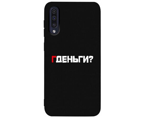 Придбати Чехол-накладка TOTO Matt TPU 2mm Print Case Samsung Galaxy A30s/A50/A50s #61 Gdedengi Black, image , характеристики, відгуки