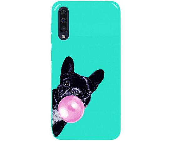 Придбати Чехол-накладка TOTO Pure TPU 2mm Print Case Samsung Galaxy A30s/A50/A50s #75 Bubbledog Mint, image , характеристики, відгуки